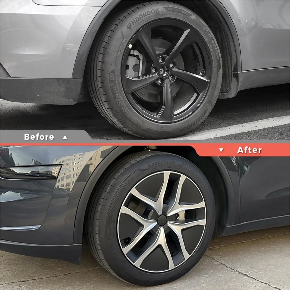 Arachnid 2.0-Style 19'' Crossflow Hubcaps for Tesla Model Y Juniper (2025.03+)