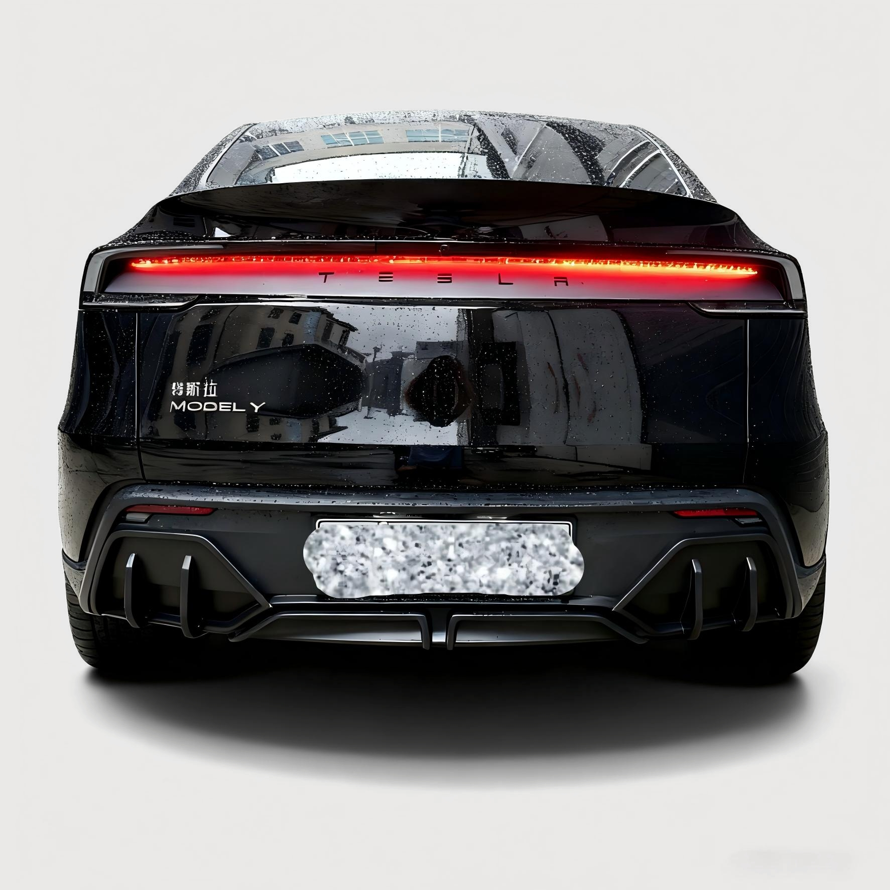 Rear Bumper Spoiler For Model Y Juniper Sleek Protection & Aerodynamic Upgrade