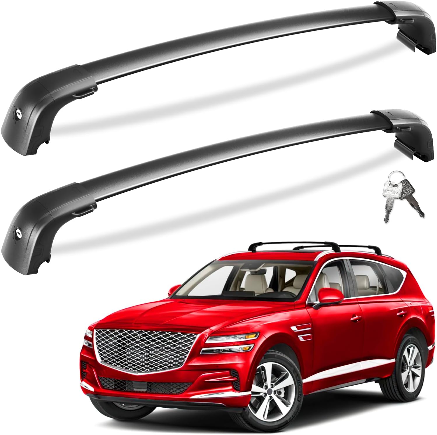 Chevrolet Suburban cross bars 2021–2025 — key and lock kit