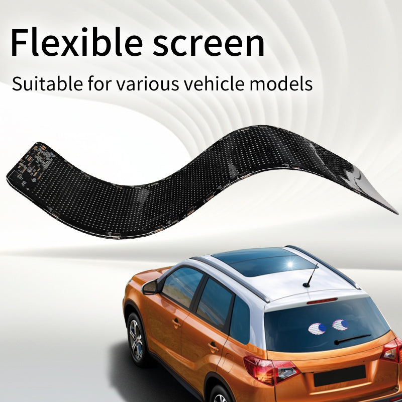 Scroll  LED Soft Screen Car Panel Scroll LED Panel Scrolling LED Display for Tesla
