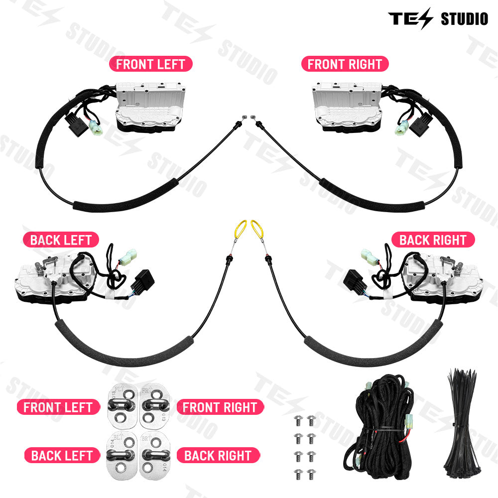 Tesla Model S Intelligent Soft-Close Doors Tesla Model S Interior Accessories Tesstudio®