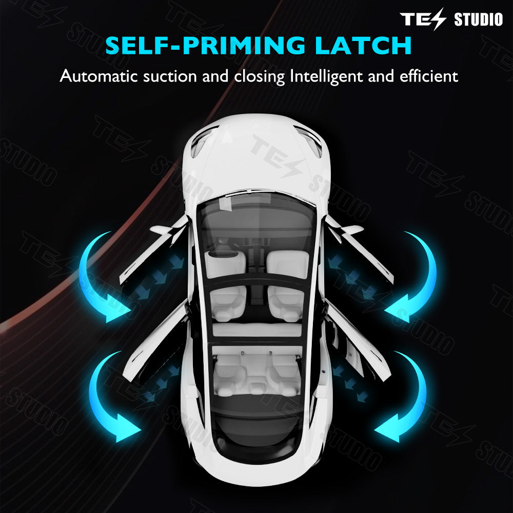 Tesla Model S Intelligent Soft-Close Doors Tesla Model S Interior Accessories Tesstudio®