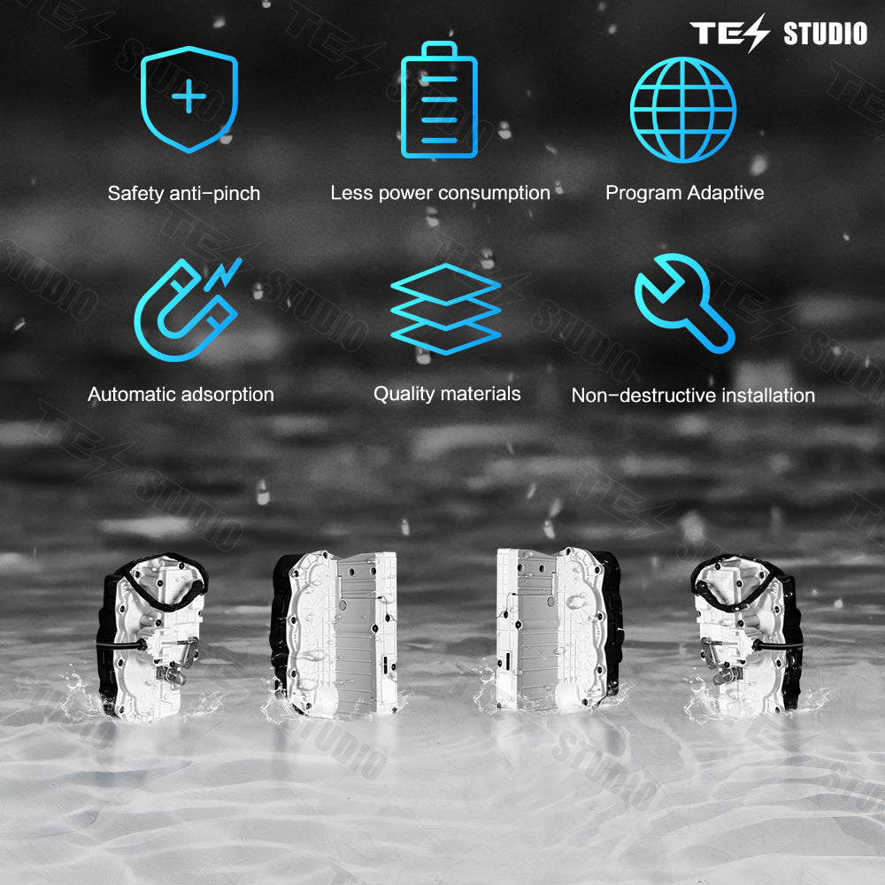 Tesla Model S Intelligent Soft-Close Doors Tesla Model S Interior Accessories Tesstudio®