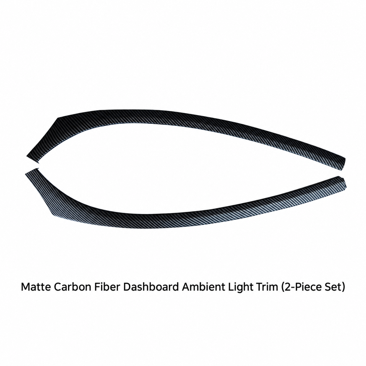 ABS Front Dashboard Ambient Light Trim for Tesla Model Y Juniper / Model Y L