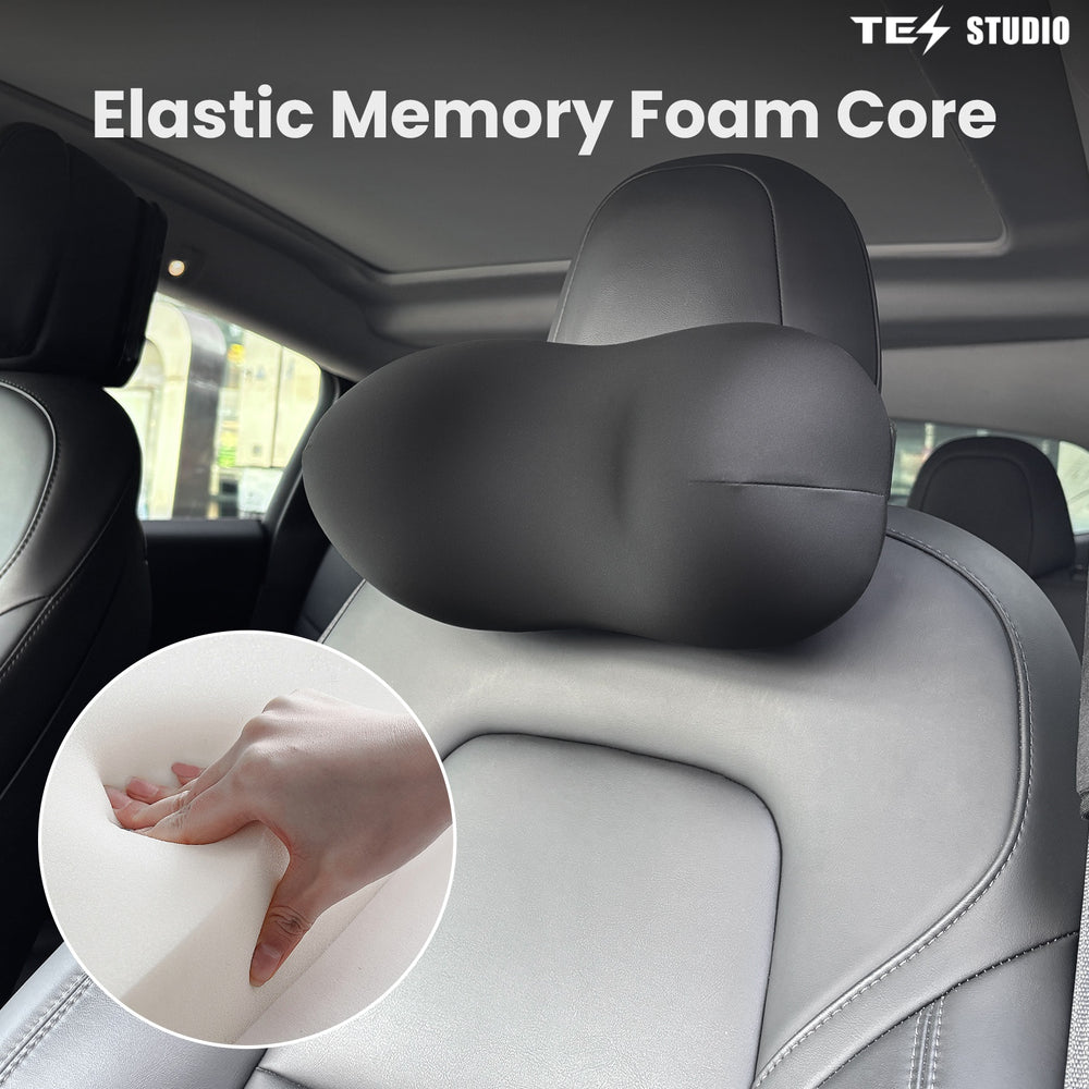 Tesla neck pillow ergonomic curve