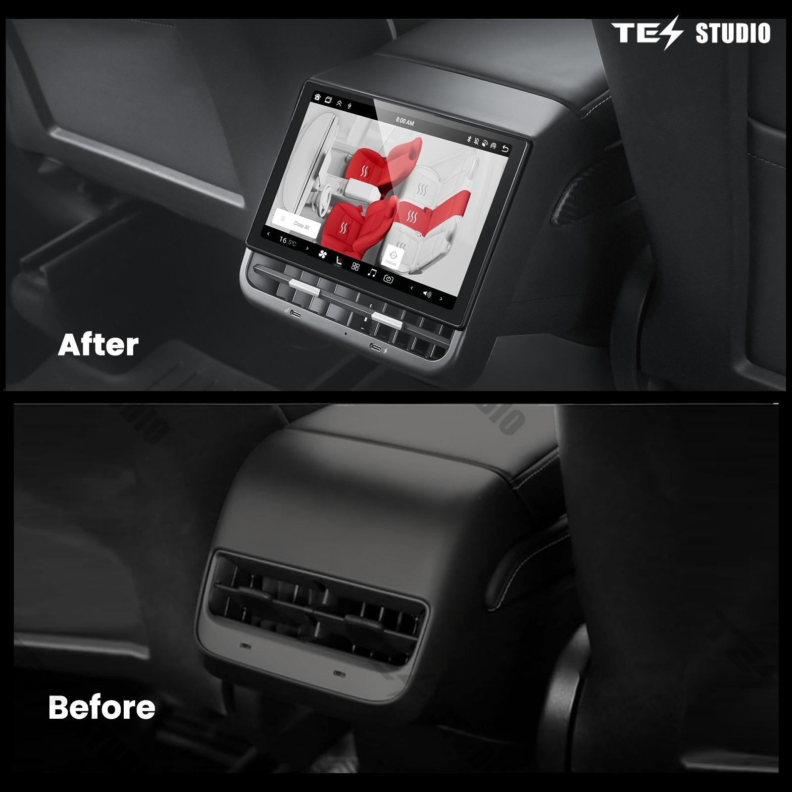 R89 Rear Display Screen with Disney Plus Entertainment（February 2019+) For Model 3/Y