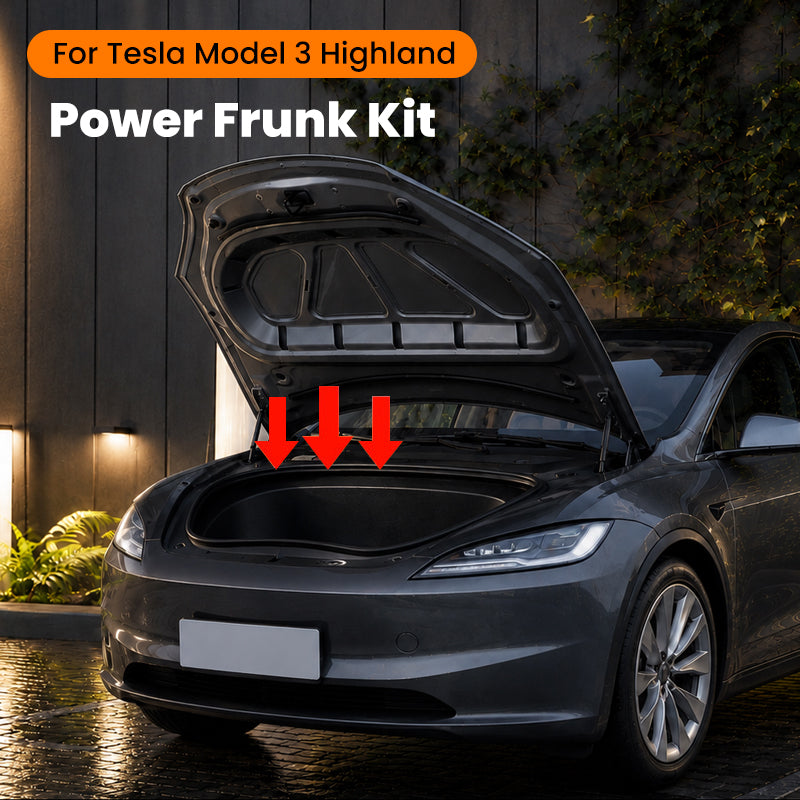 Model 3 Highland Power Frunk Automatic opening system For Tesla - Tesstudio