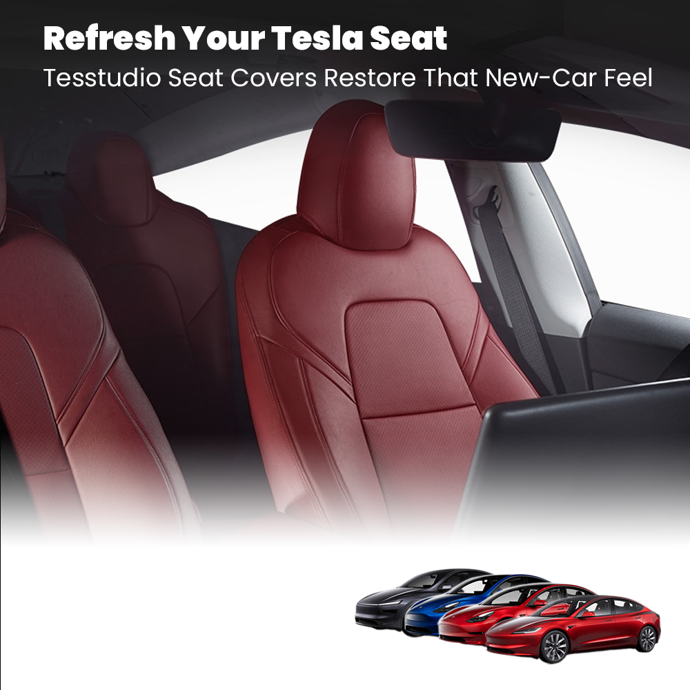 2025 Luxury Comfort Premium Tesla Seat Covers For Tesla Model 3/3 Highland/ Y /Y Junpier
