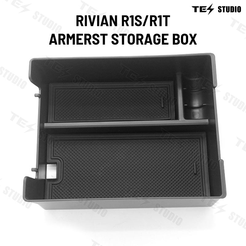 Cargo Box Rivian R1s Rivian R1S/R1T Armrest Storage Box Tray Centre Console Storage Box Int