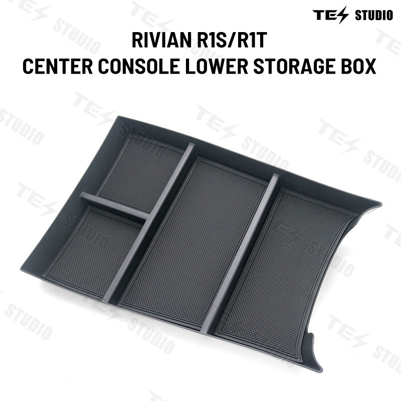 Rivian R1S/R1T Armrest Storage Box Tray Centre Console Storage Box Interior Accessories Tesstudio®
