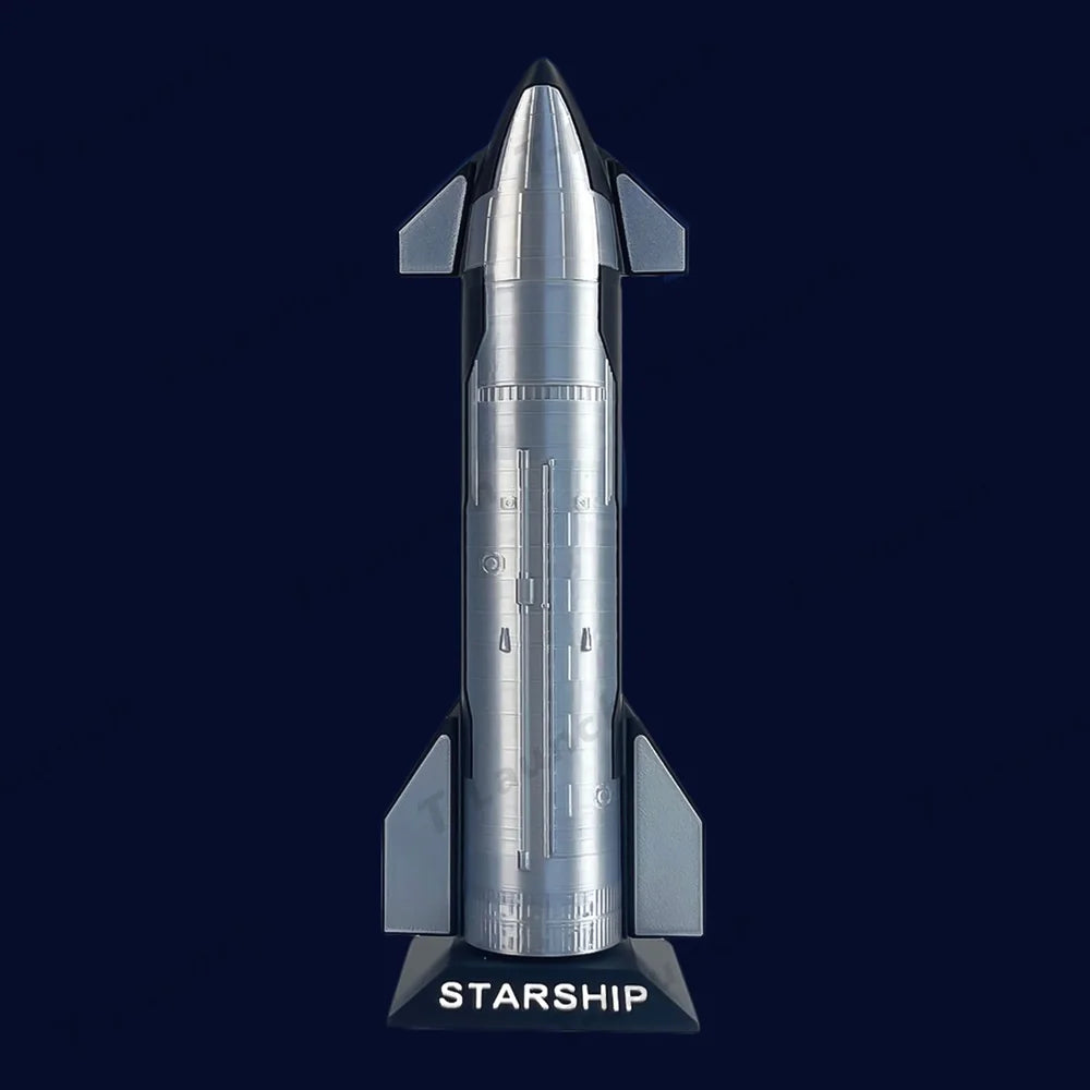Handcrafted SpaceX Starship B7 Rocket Model | Ready-to-Display Collectible | Tesstudio