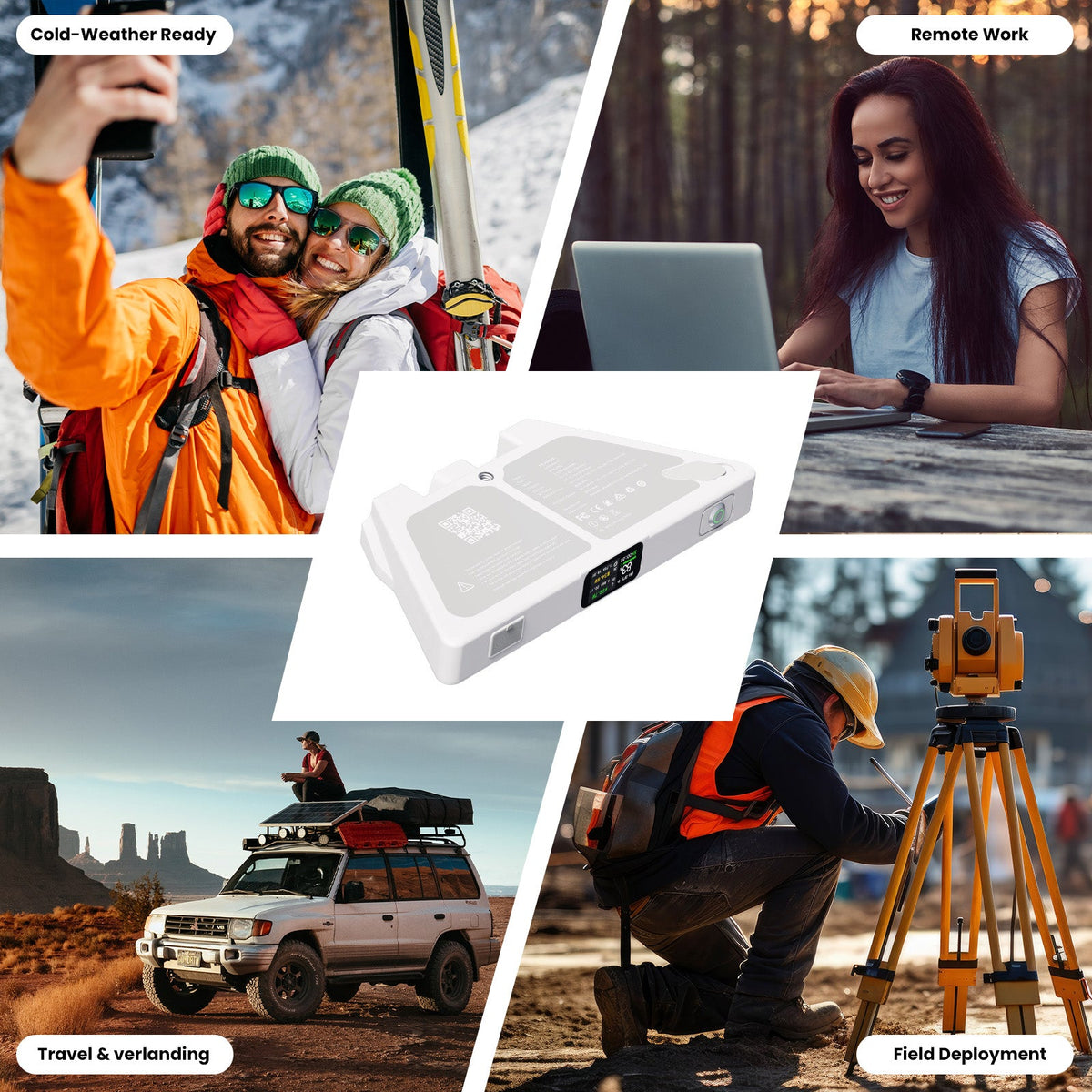Starlink Mini Power Bank - LinkPower 2 | 99Wh 5H Runtime, IP65, Airline Approved - Tesstudio