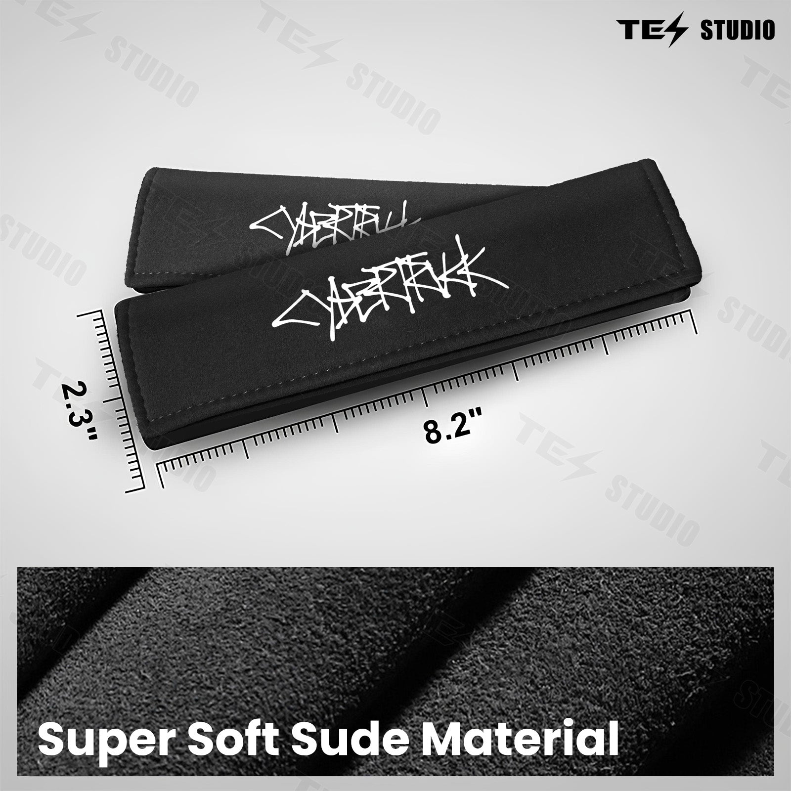 Tesla Accessories Cybertruck Seat Belt Cushion Cover Cybertruck Seat Belt Pads Comfort Shoulder Neck Protector Cybertruck  Accessories Tesstudio®