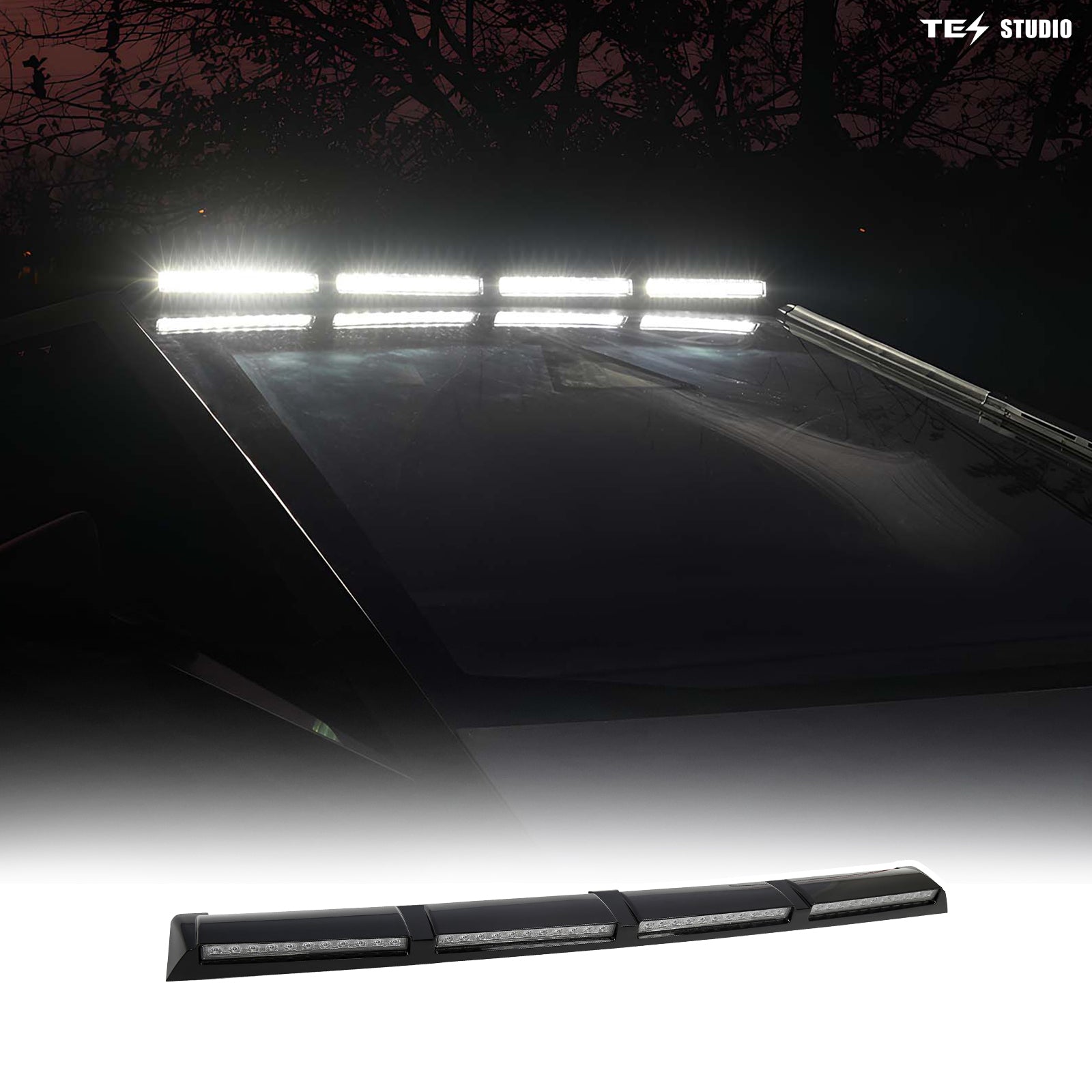 Tesla Cybertruck Off Road Lightbar Roof Spotlights Light LED Lights