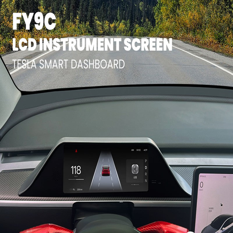 Tesla Dashboard FY9C Pro for model 3/Y/3 highland/Y Juniper - Tesstudio
