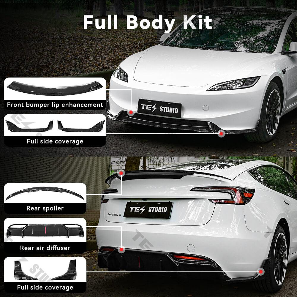 Tesla Model 3 Highland Full Body Kit / (A seven-piece set) - Tesstudio