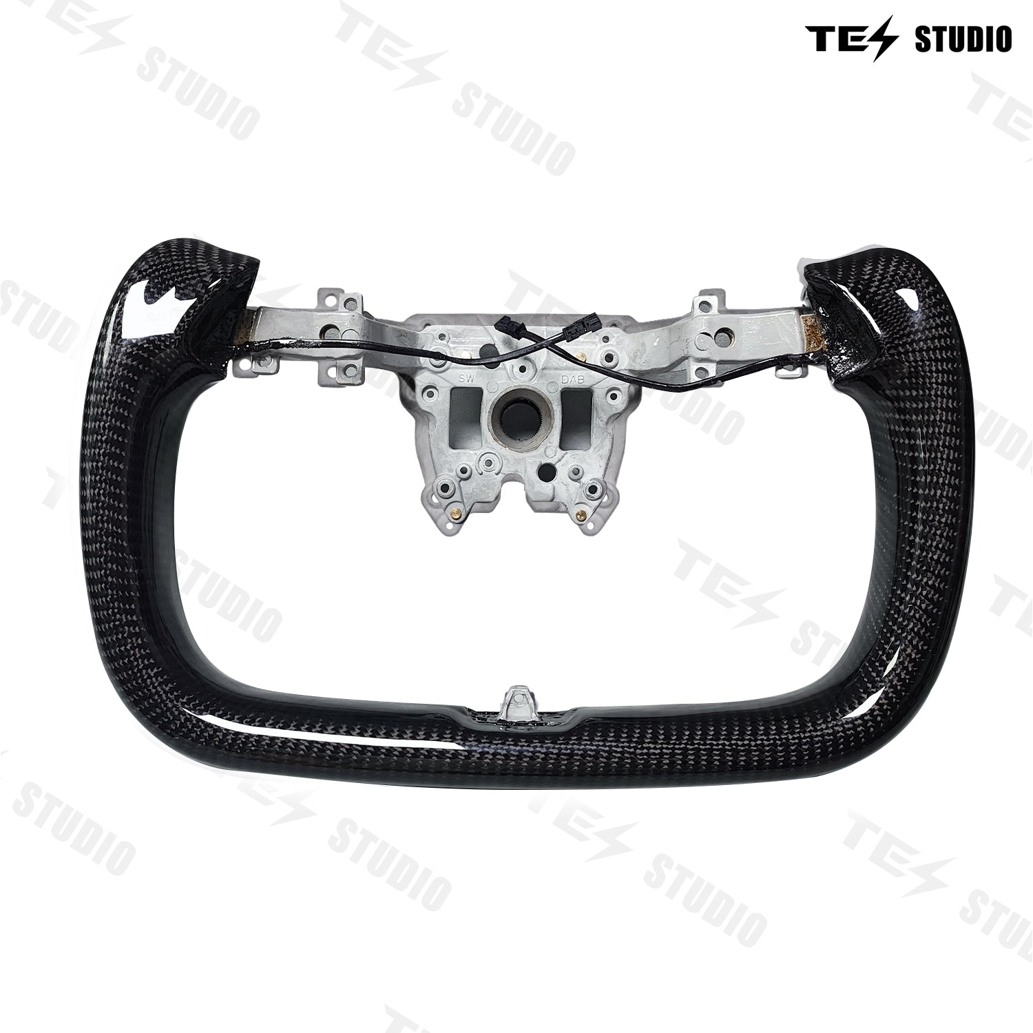 Tesla Model 3 Highland Yoke Steering Wheel Real Carbon Fiber Steering Wheel Tesstudio