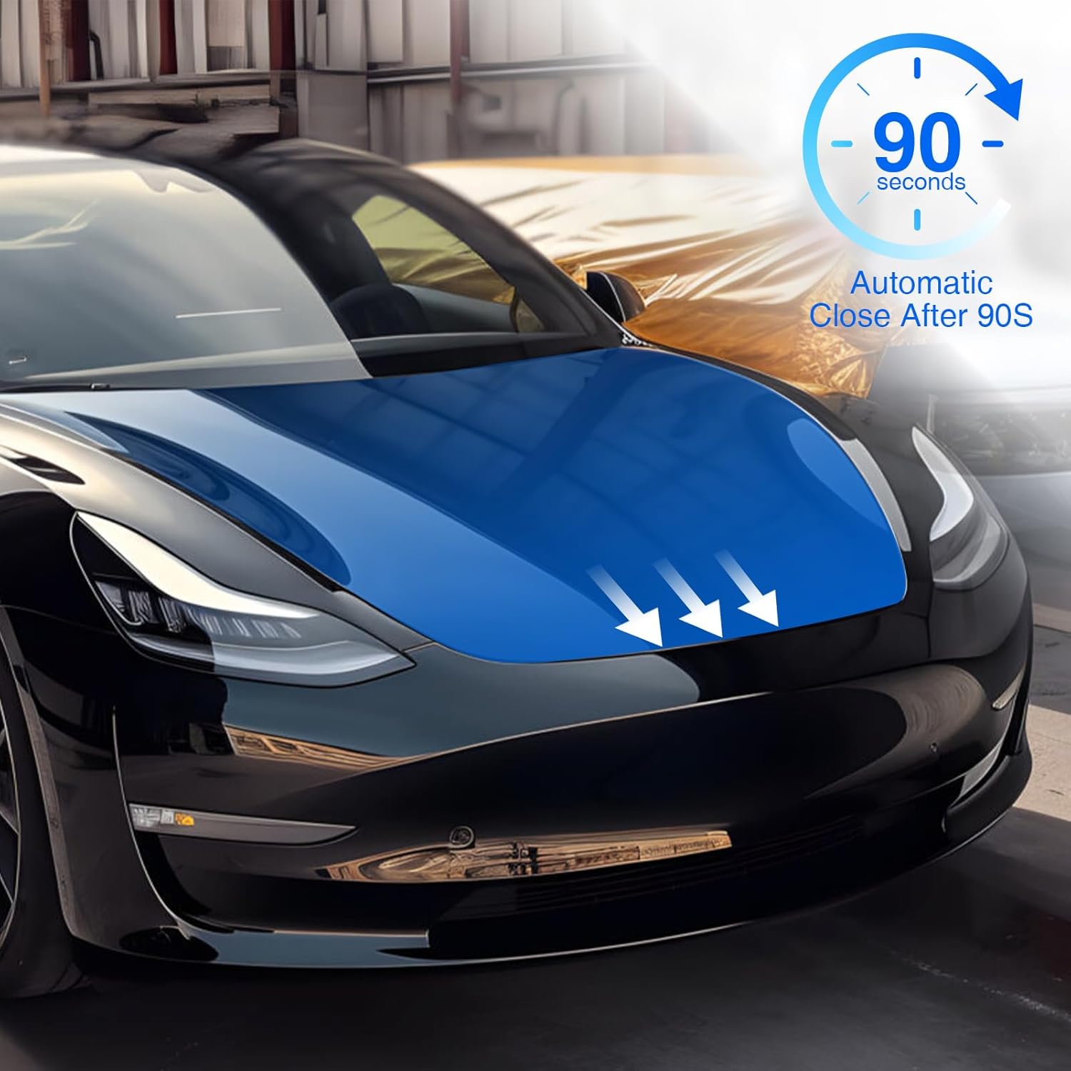 Tesla Model 3 Model 3 Highland Accessories Power Frunk Soft Close Lock Tesstudio®
