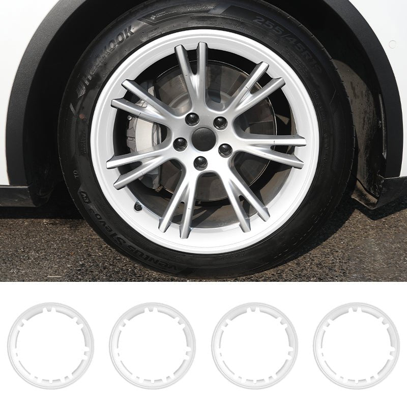 Tesla Model Y Center Caps 19 Inch Hubcaps Hub Protection Ring Tesla Wheel Tesstudio® 