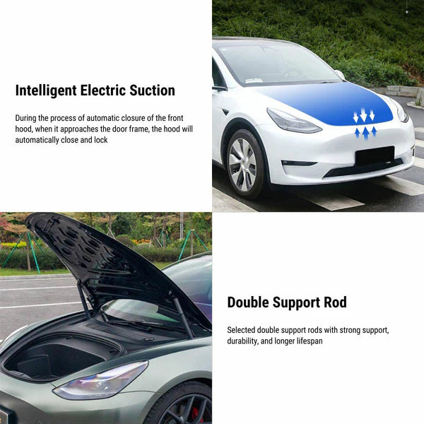 Tesla Model Y Exterior Accessories Electric Front Trunk Opener and Closer Automatic Frunk