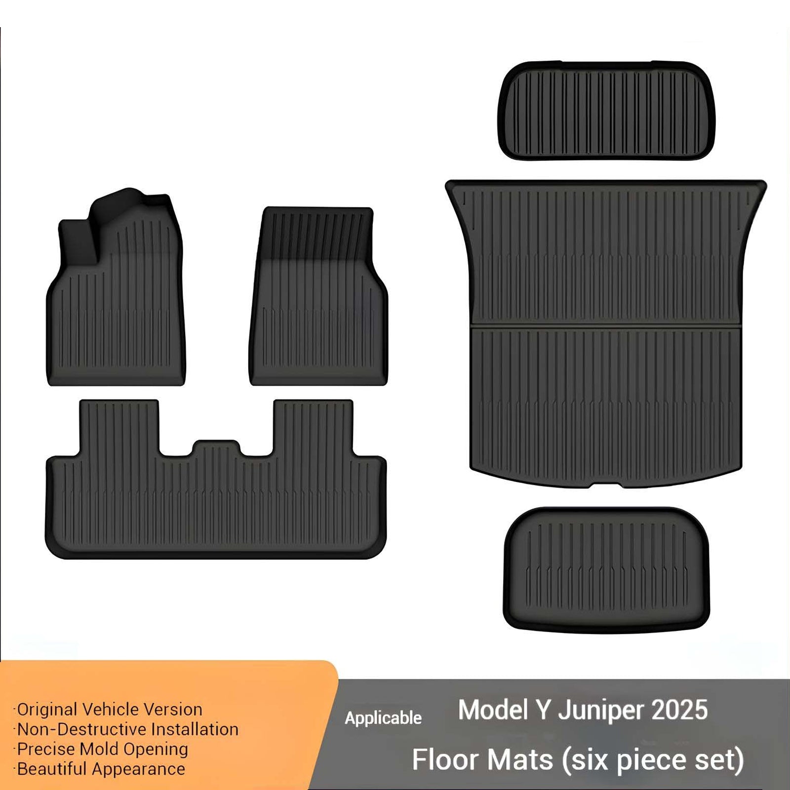 Tesla Model Y Juniper TPE Mats Model Y Juniper Floor Mats Model Y Juniper Interior Accessories Tesstudio®