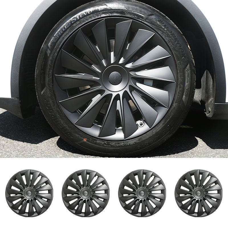 Tesla Model Y Wheel Cap Covers 19'' New Blade Style Wheel Cover Tesla Wheel Accessories Tesstudio® 