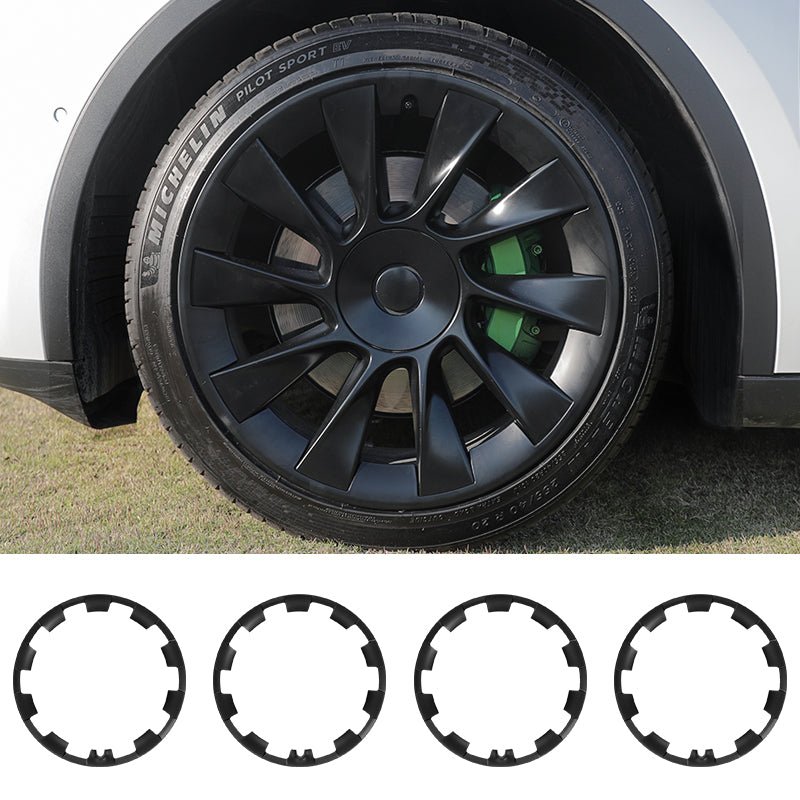 Tesla Model Y Wheel Hub Protection Ring 20" Model Y Wheels Tesla Wheel Model Y Mods Accessories Tesstudio®
