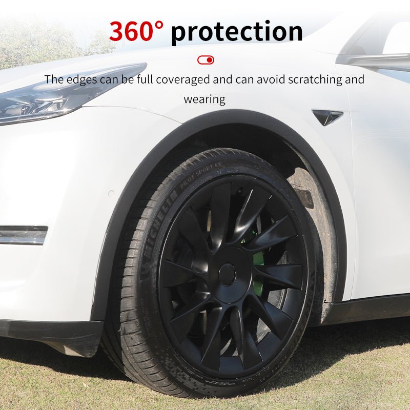 Tesla Model Y Wheel Hub Protection Ring 20" Model Y Wheels Tesla Wheel Model Y Mods Accessories Tesstudio®
