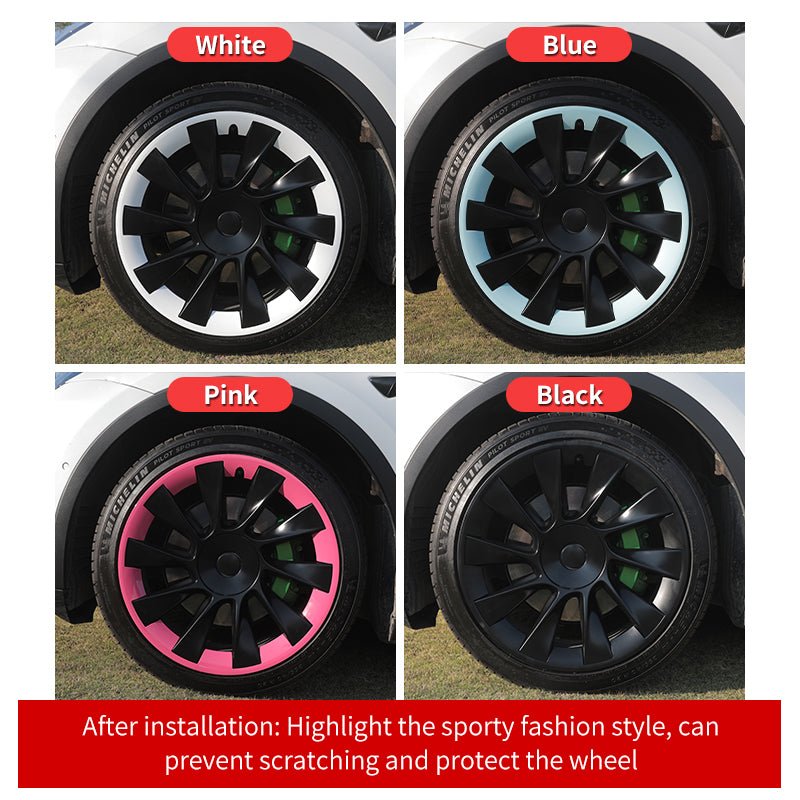 Tesla Model Y Wheel Hub Protection Ring 20" Model Y Wheels Tesla Wheel Model Y Mods Accessories Tesstudio®