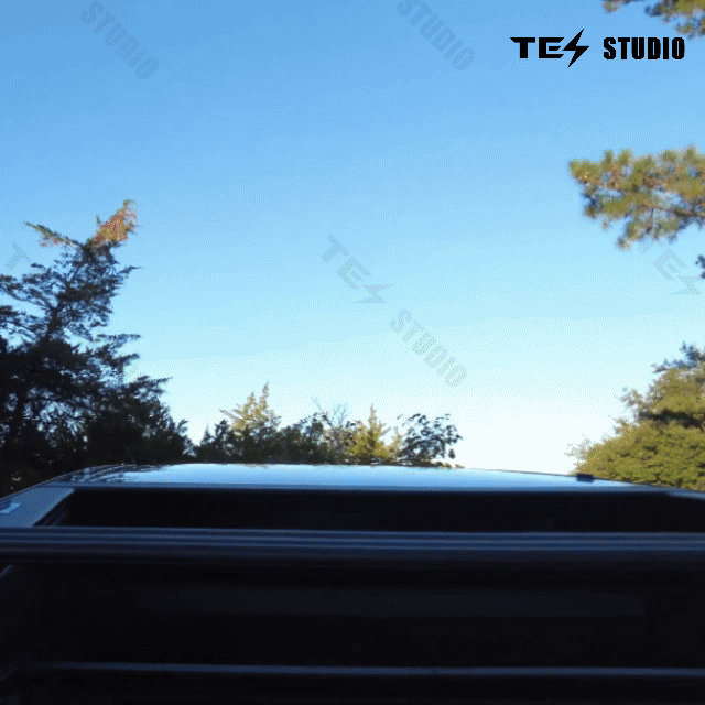 Tesla Cybertruck Accessories Crossbar Roof Rack Rooftop Off-Road Cross Bar Cargo Rack Rails Carrier Tesstudio® 