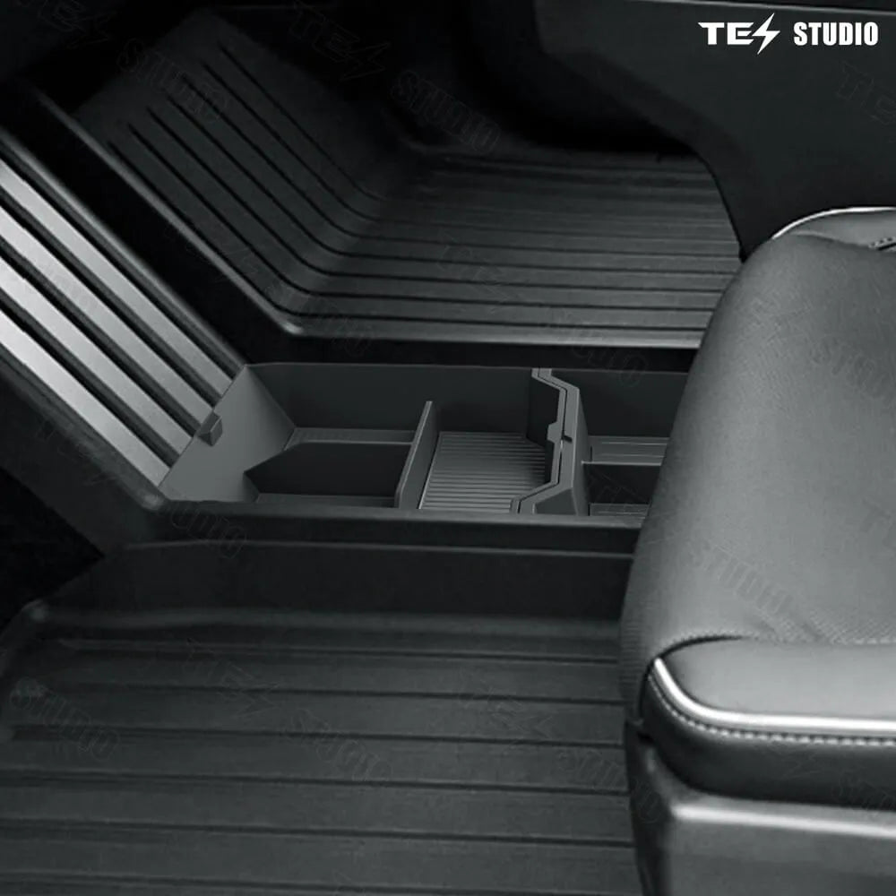 Tesstudio® Cybertruck Center Console Organizer Tray Storage Box Tesla Interior Accessories