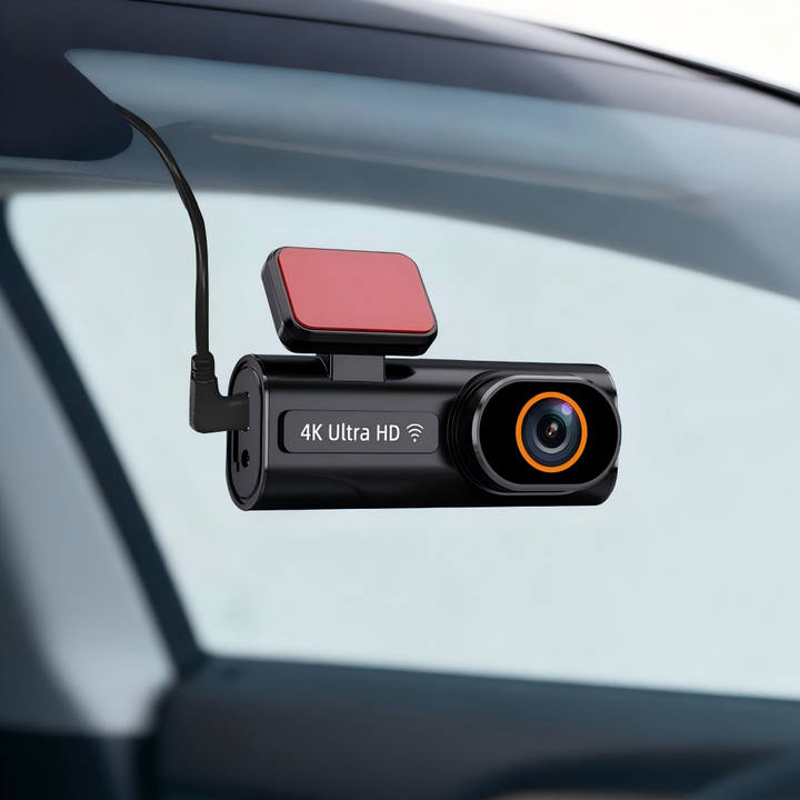 4K Front/1080P Rear Dash Cam with 1.97 Inch Screen for Model 3 Highland /Y Juniper/3/Y/S/X