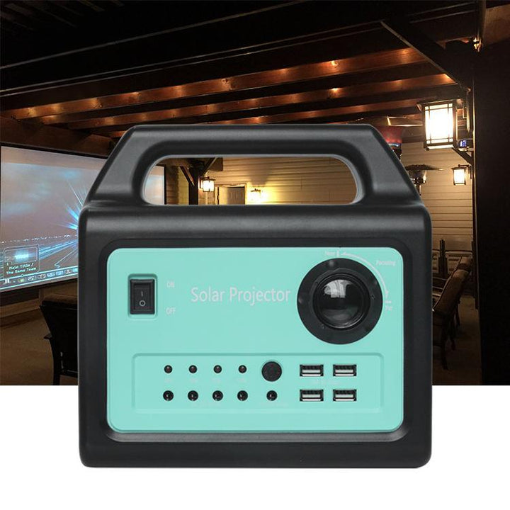 Bluetooth Outdoor Portable 20W Solar Media Home Lighting System