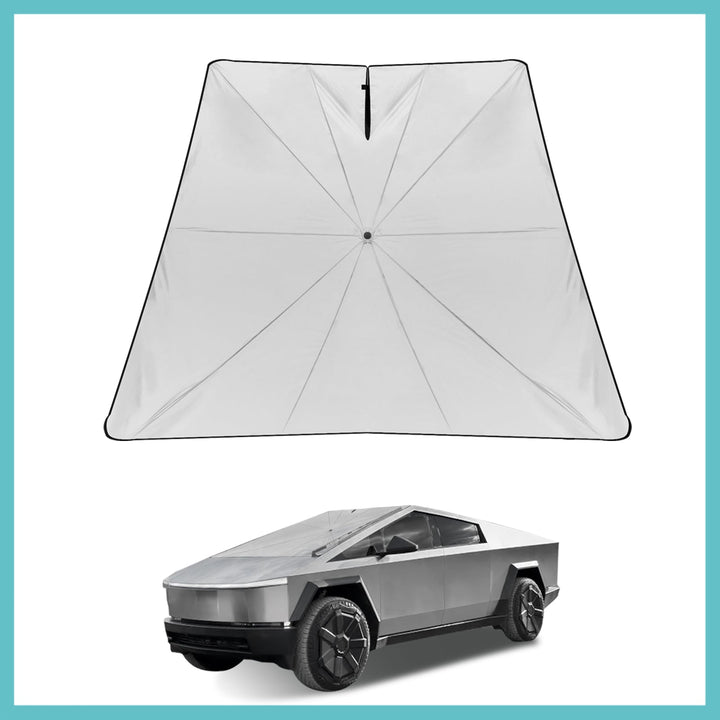 Tesla Cybertruck Front & Rear Windshield Sunshade Umbrella