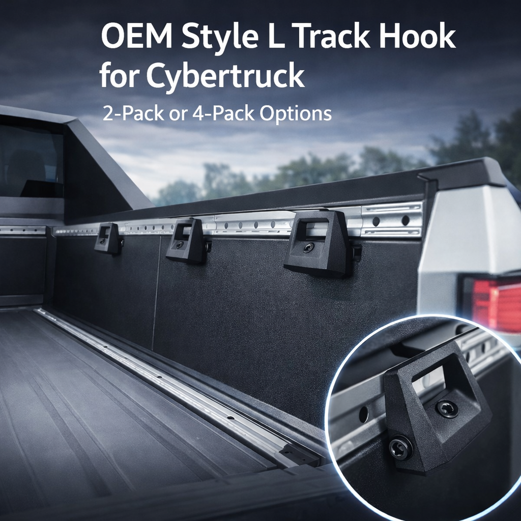 Tesstudio OEM Style L Track Hook for Cybertruck