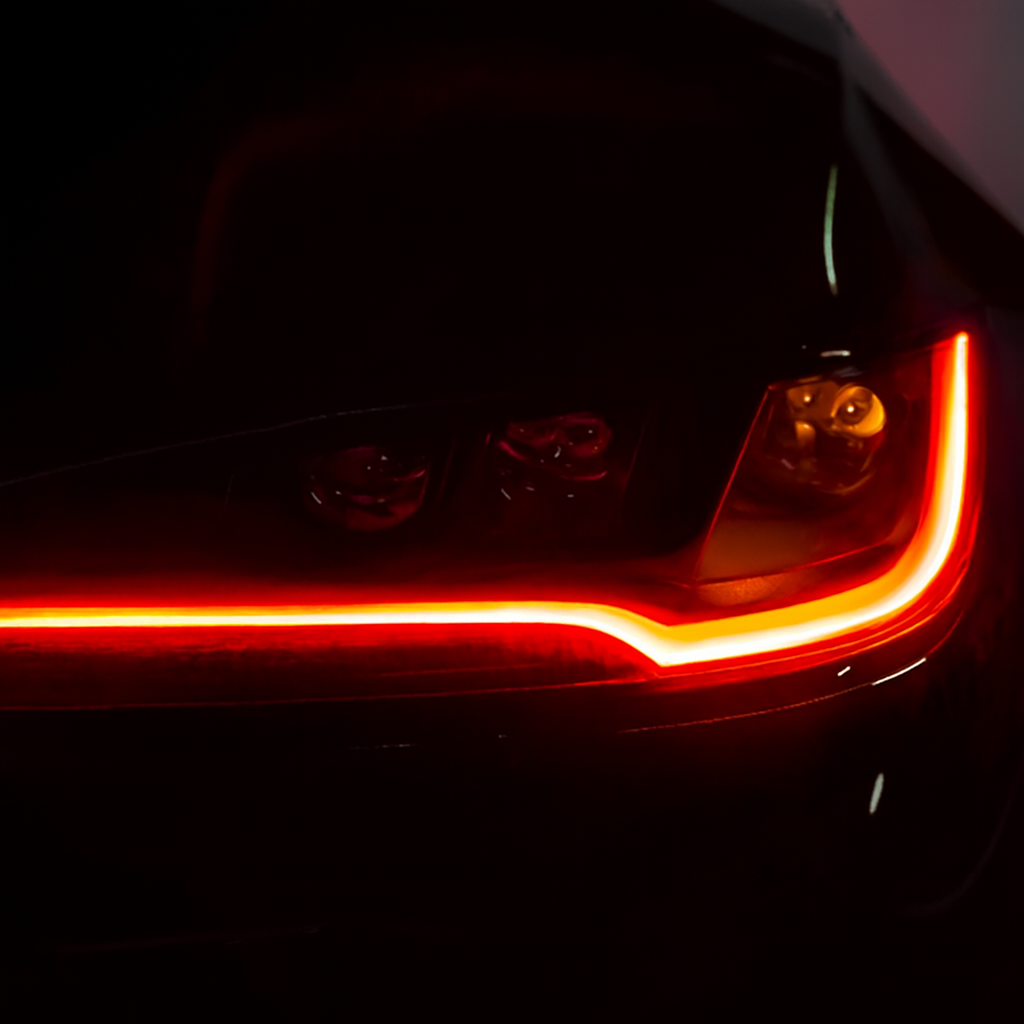 Tesstudio Daytime Running Light DRL Boards Headlight for Tesla Model 3 Highland (08/2023+)/Red