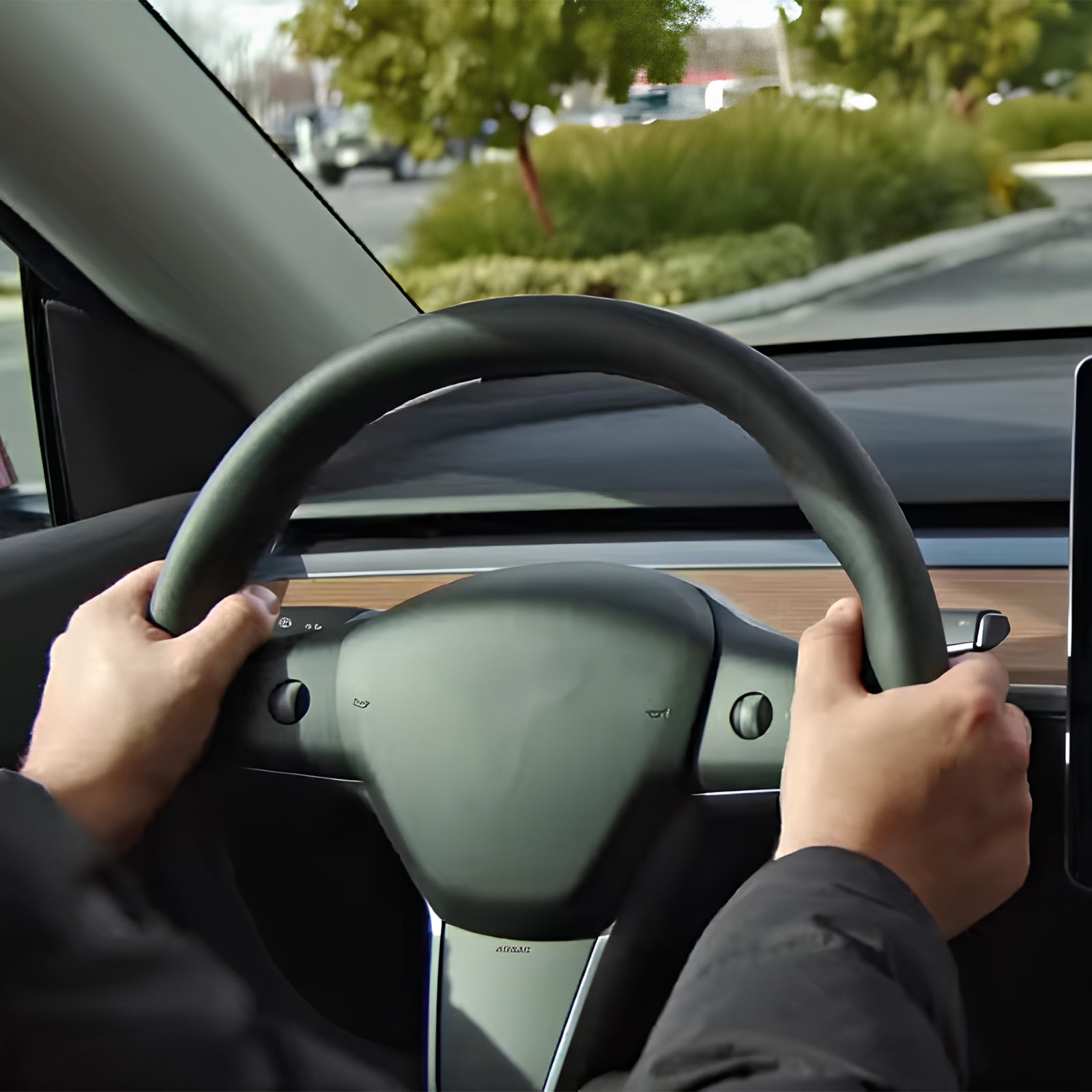 Tesstudio Heated Leather Steering Wheel 1490214-00 for Tesla Model 3/Y