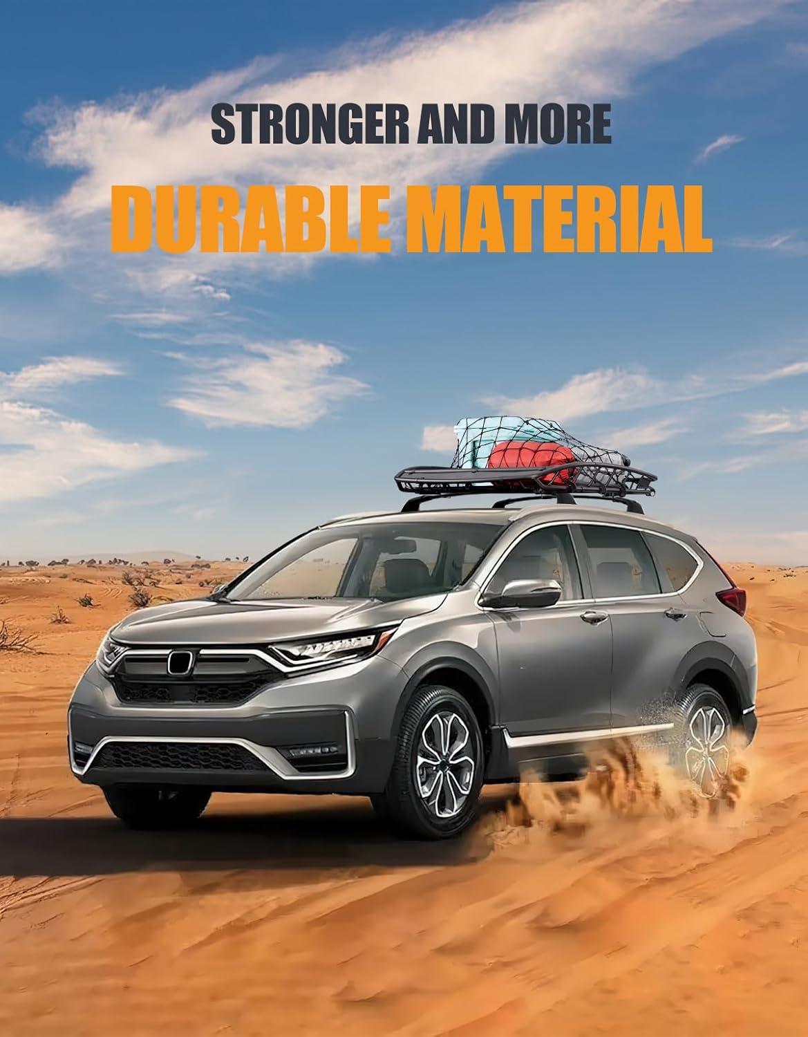 300 lbs Lockable All-Aluminum Roof Rack Cross Bars for Honda CR-V 2017-2022