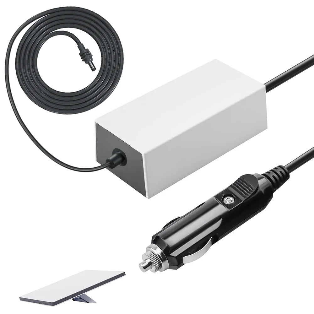 Starlink Mini car adapter with optional DC power cable