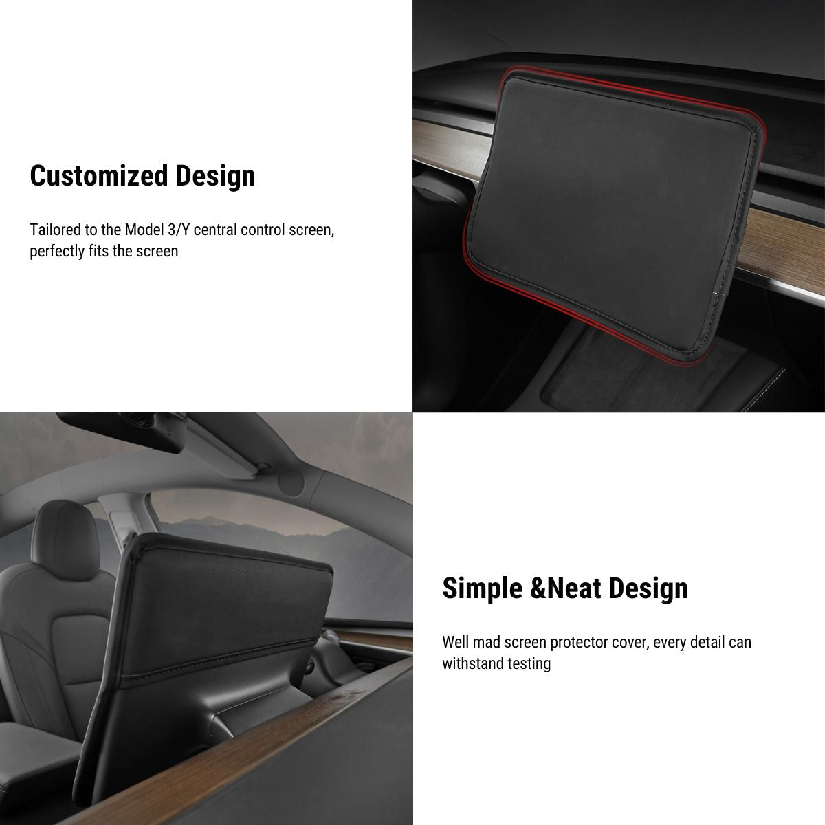 Model 3/Y Central Control Display Protective Cover Dust Cover (1 Pc)
