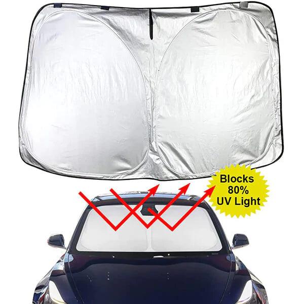 Model 3/Y Foldable Windshield Sun Visor Shade (2017-2026) for Tesla Car Accessories