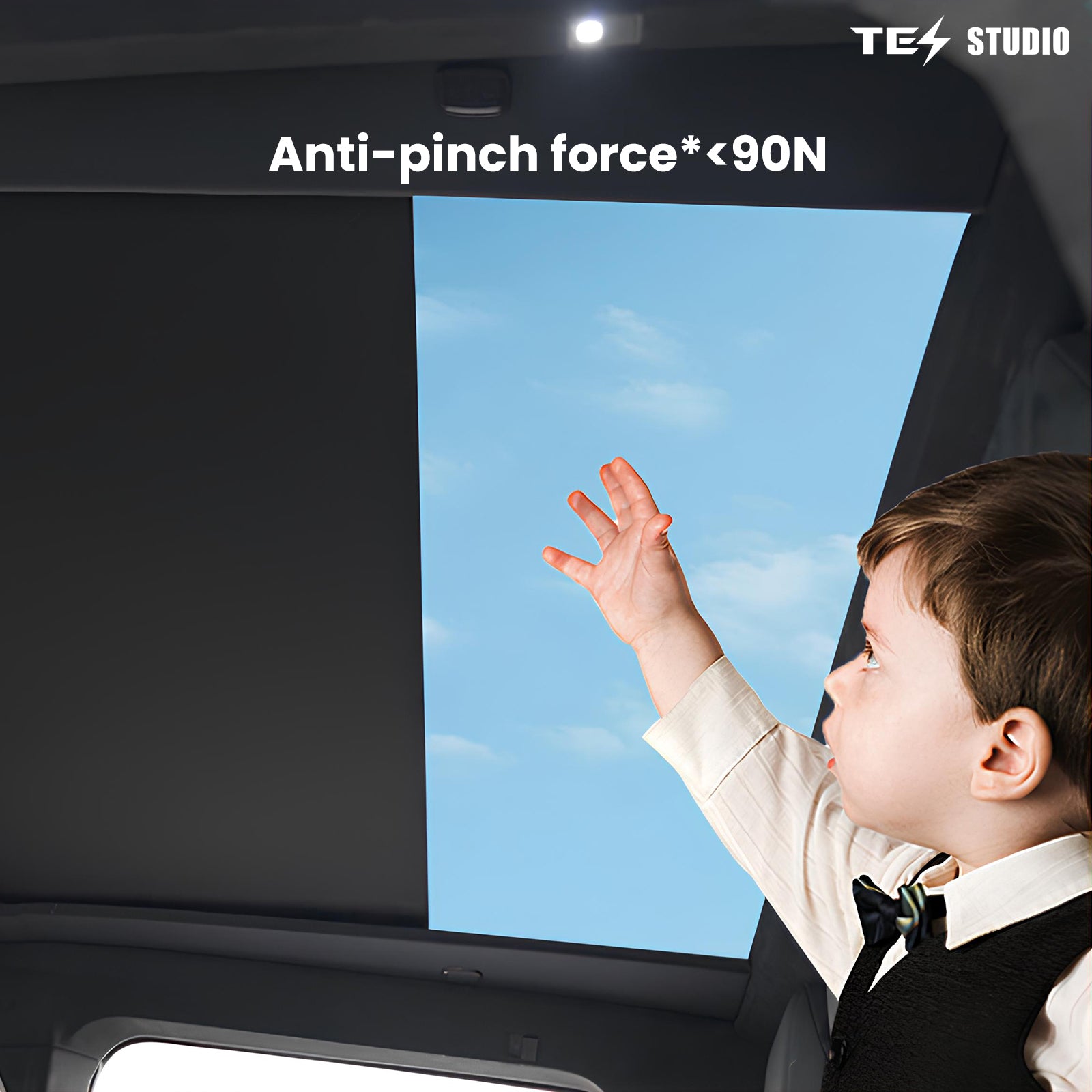 Tesla Cybertruck Electric Sunshade Cybertruck Powered Glass Roof  Sunshade Cybertruck Accessories Tesstudio®