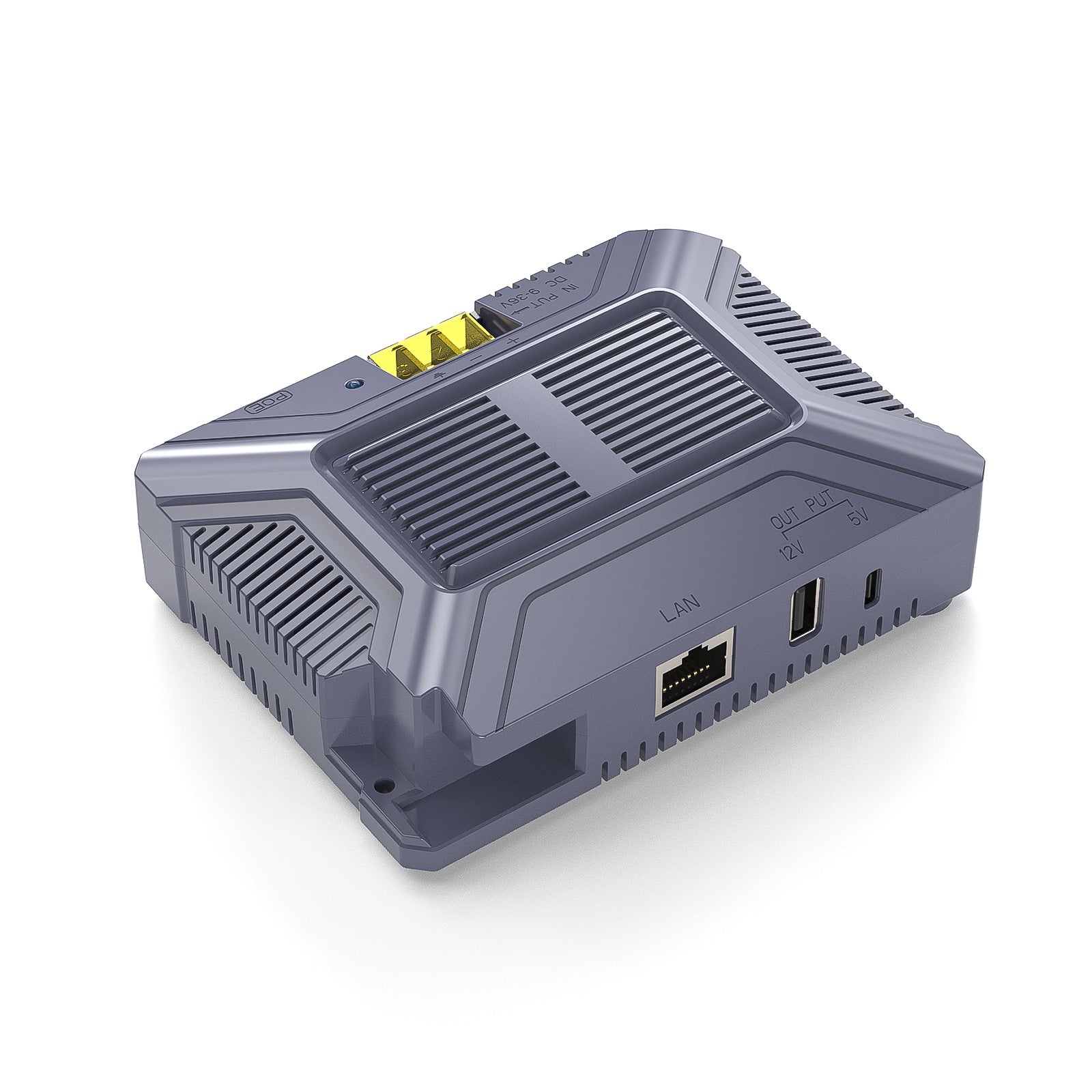 200W 5-in-1 PoE Injector with 9- 36V DC Step-Up Converter for Starlink Gen 3 – Passive PoE & ESD Protection
