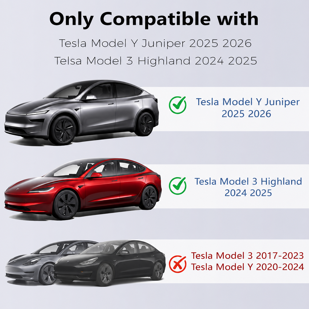 USB Hub for Tesla Model Y Juniper & Model Y L & Model 3 Highland | 120W USB-C, RGB, Retractable