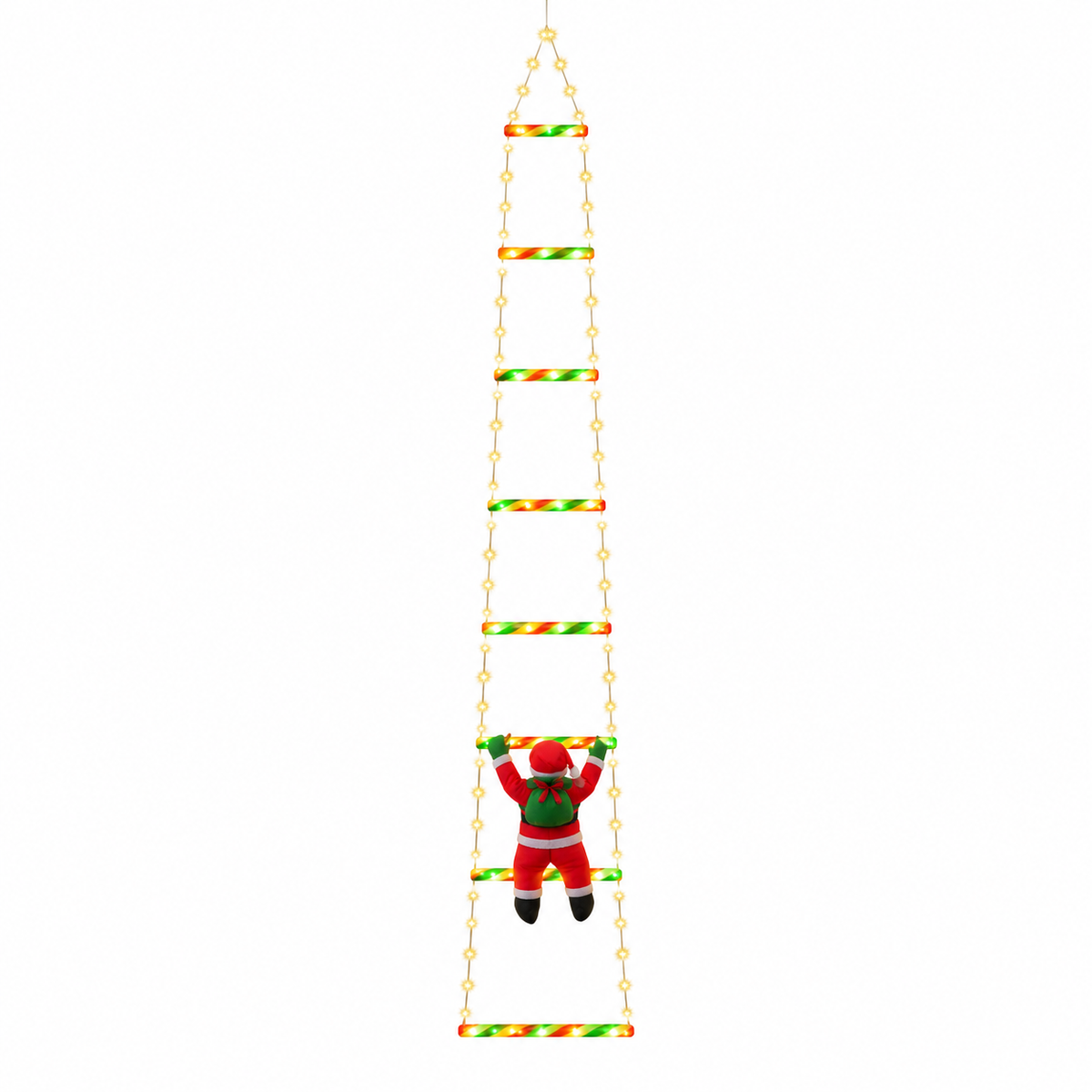 Climbing Santa LED Christmas Lights with Remote Control