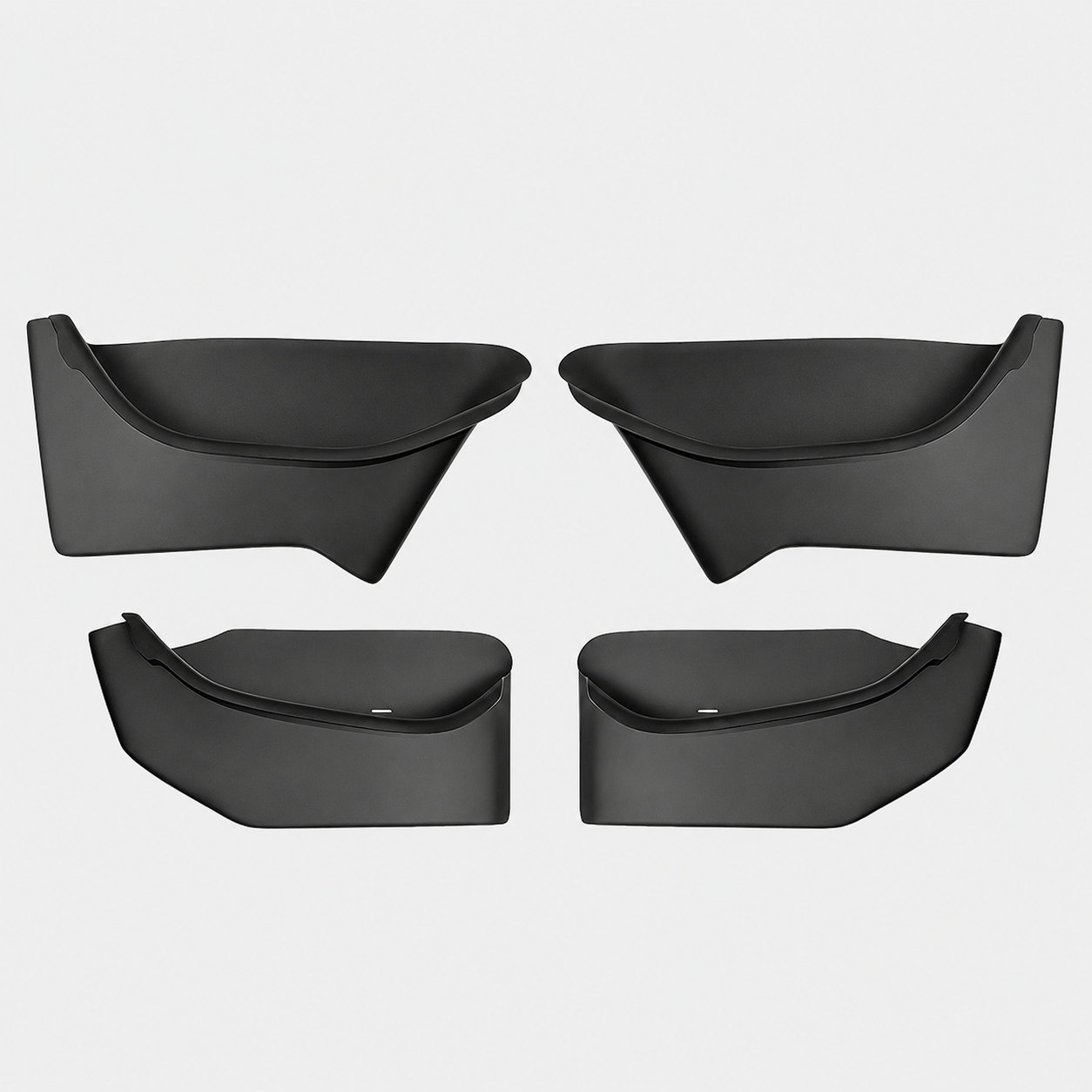 4-Pack Silicone Door Storage Box Set for Tesla Model 3 Highland / Model Y Juniper / Model Y L