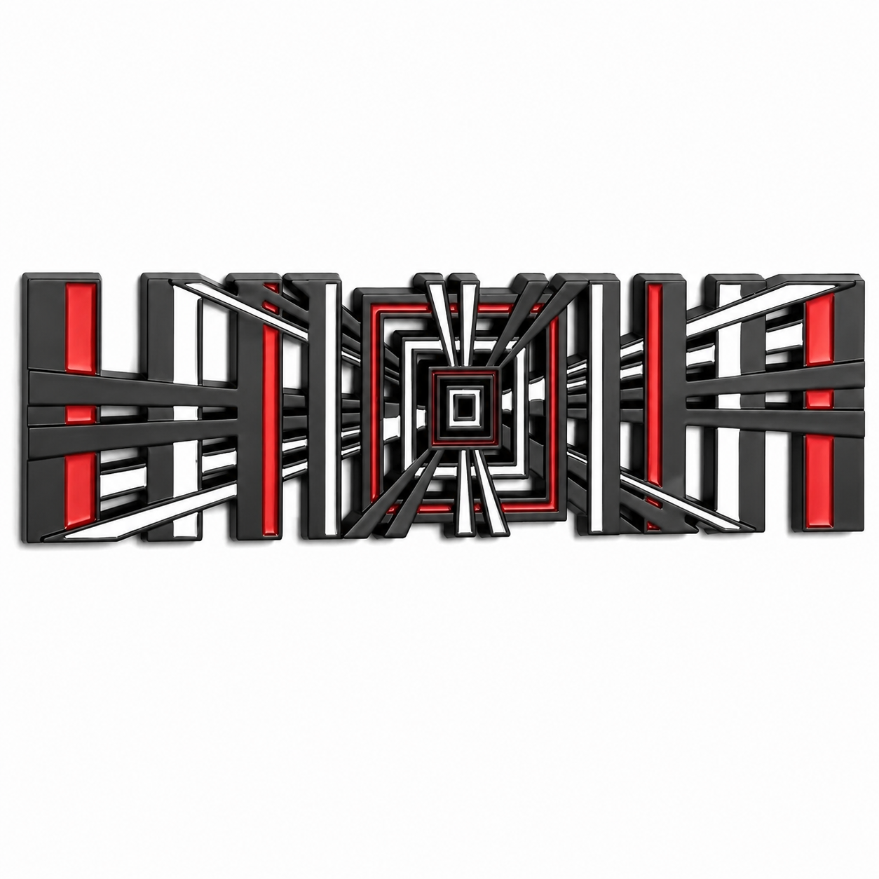 Plaid SpaceBalls Tribute for Tesla, Die-Cast Aluminum Badge Trunk Emblem - For All Tesla Models