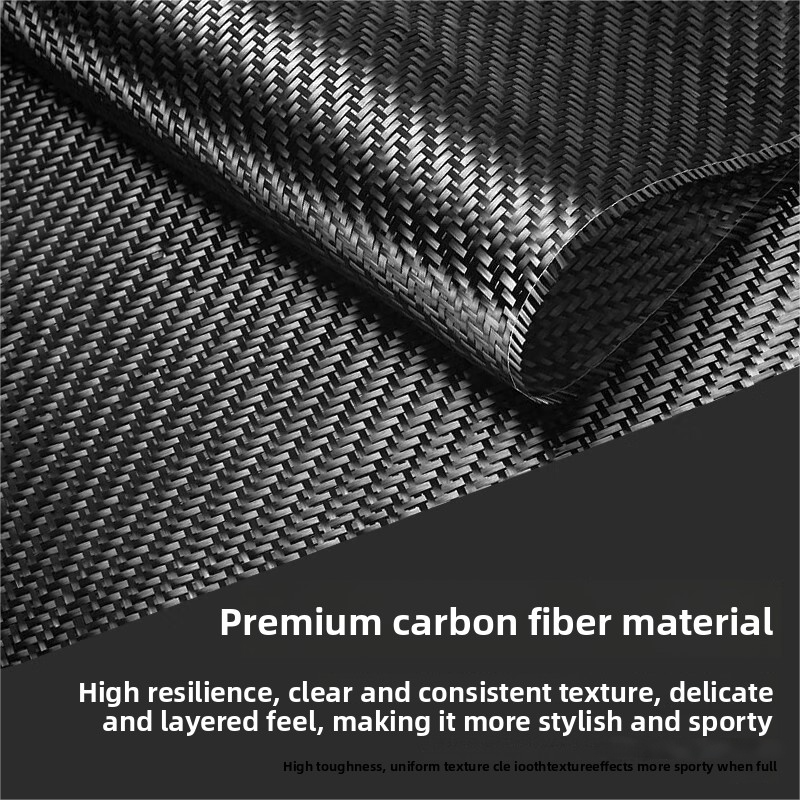 [Real Carbon Fiber ]Steering Wheel Covers Upper & Lower Parts (2pcs) For Tesla Model 3/3 Highland / Y / Y Junpier