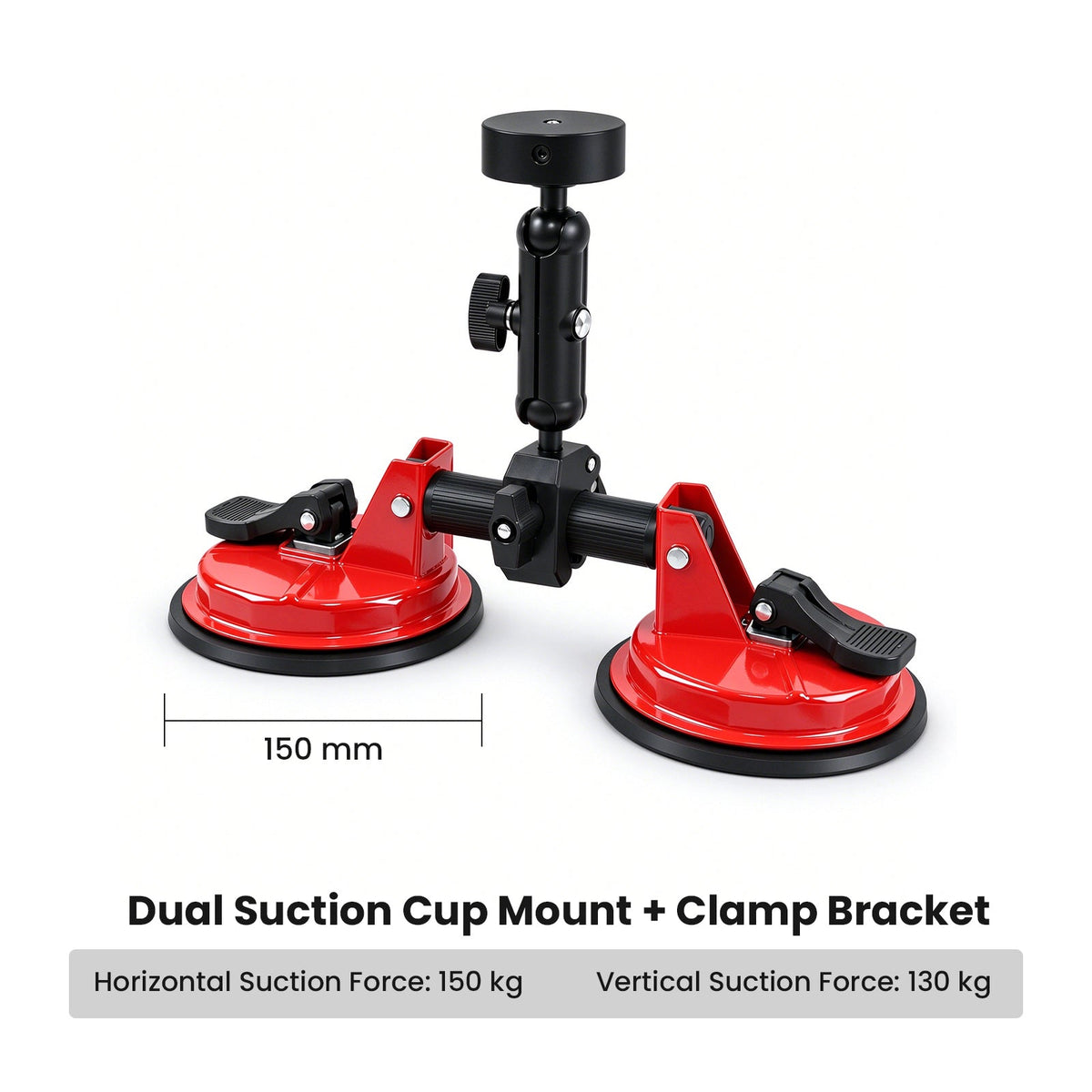 Starlink Mini Heavy-Duty Suction Cup Mount with Clamp