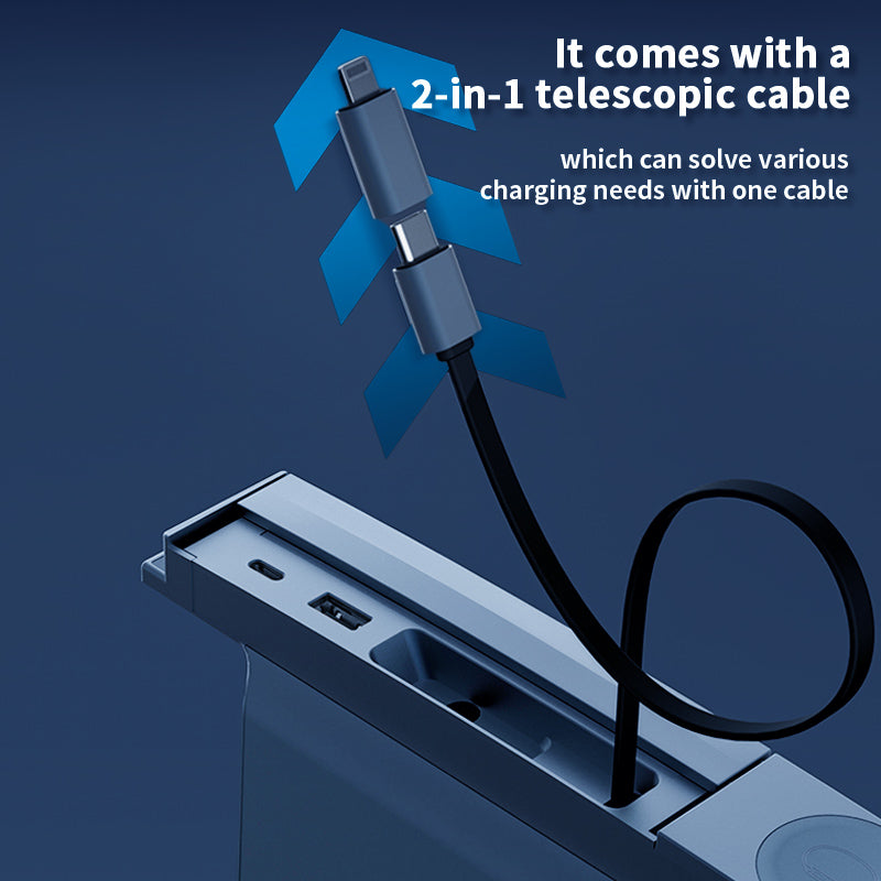 3-in-1 Smart Center Console Charging Dock for Tesla Model 3 Highland/Model Y Juniper